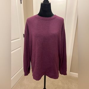 Women’s Orvis purple sweatshirt, size XL